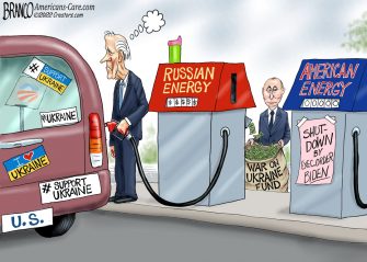 A.F. Branco Cartoon – One Big-Gas Mistake