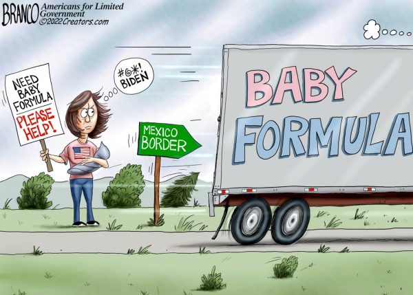 Baby formula shortage border