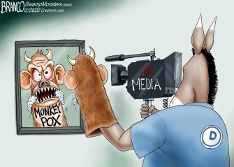 A.F. Branco Cartoon – Objects May Appear Larger