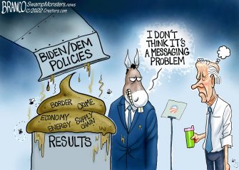 A.F. Branco Cartoon – Proof is in the Pudding