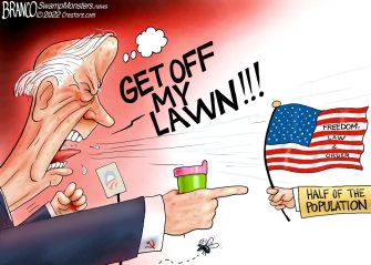 A.F. Branco Cartoon – Red, White and Angry