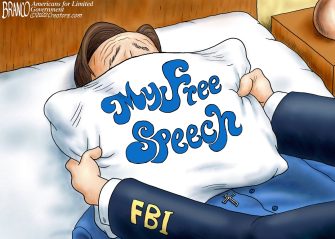 A.F. Branco Cartoon – Pillow Talk