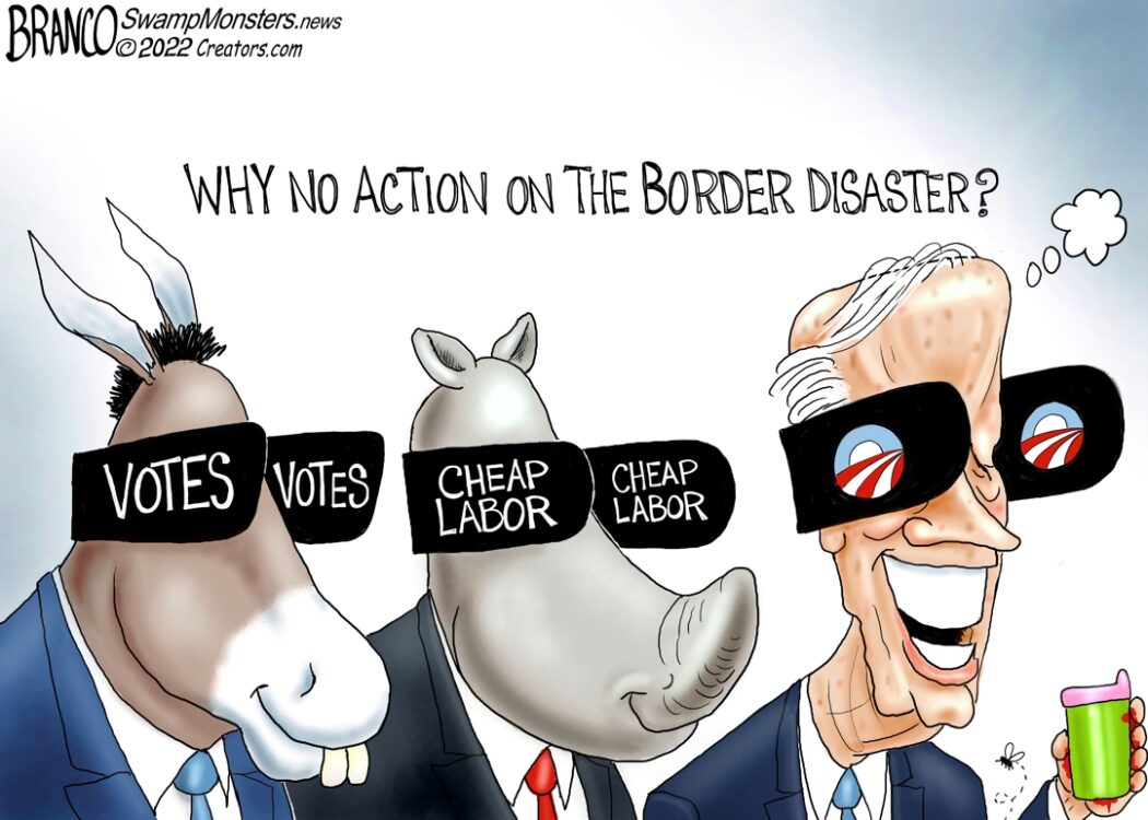 Biden Blind to Border Crisis