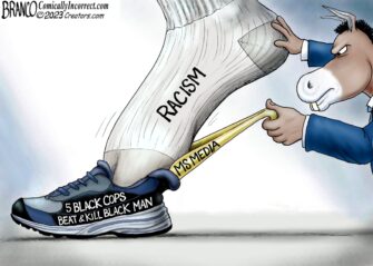 A.F. Branco Cartoon – If The Shoe Fits You Must Acquit