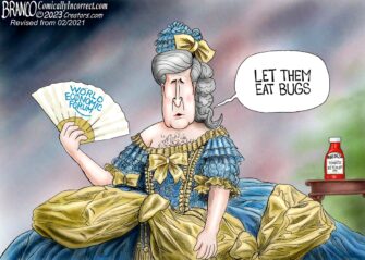 A.F.Branco Cartoon – Food For Thought
