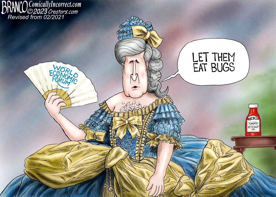 A.F.Branco Cartoon - Food For Thought - Comically Incorrect