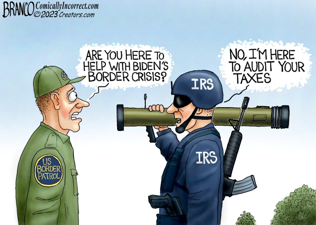 Armed IRS Agents and the Border Patrol