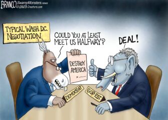 A.F. Branco Cartoon – Life in the Swamp