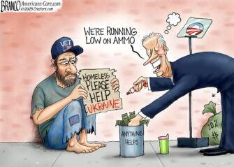 A.F. Branco Cartoon – Some Gave Nothing