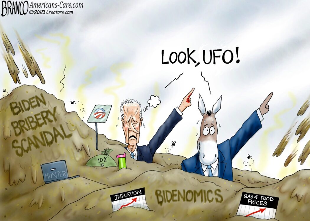 UFO’s and the Biden Scandals