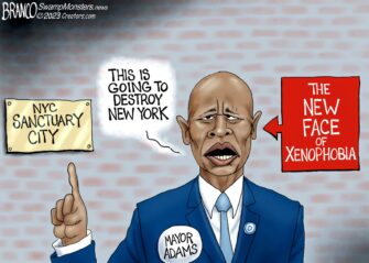 A.F. Branco Cartoon – He Made His Bed
