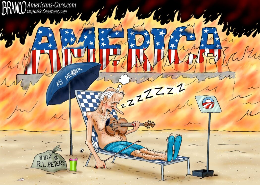 Biden Sleeps While America Burns