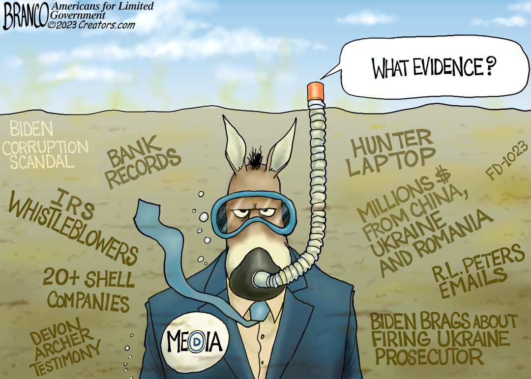 A.F. Branco Cartoon - Swamp Keeper - Comically Incorrect