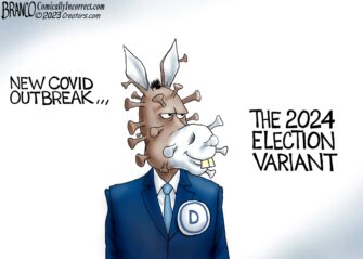 A.F. Branco Cartoon – Just in Time