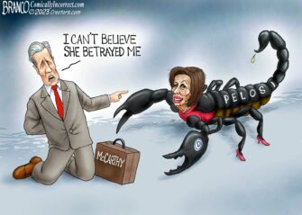 A.F. Branco Cartoon – Pain in the Back