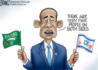 A.F. Branco Cartoon – Playing The Middle