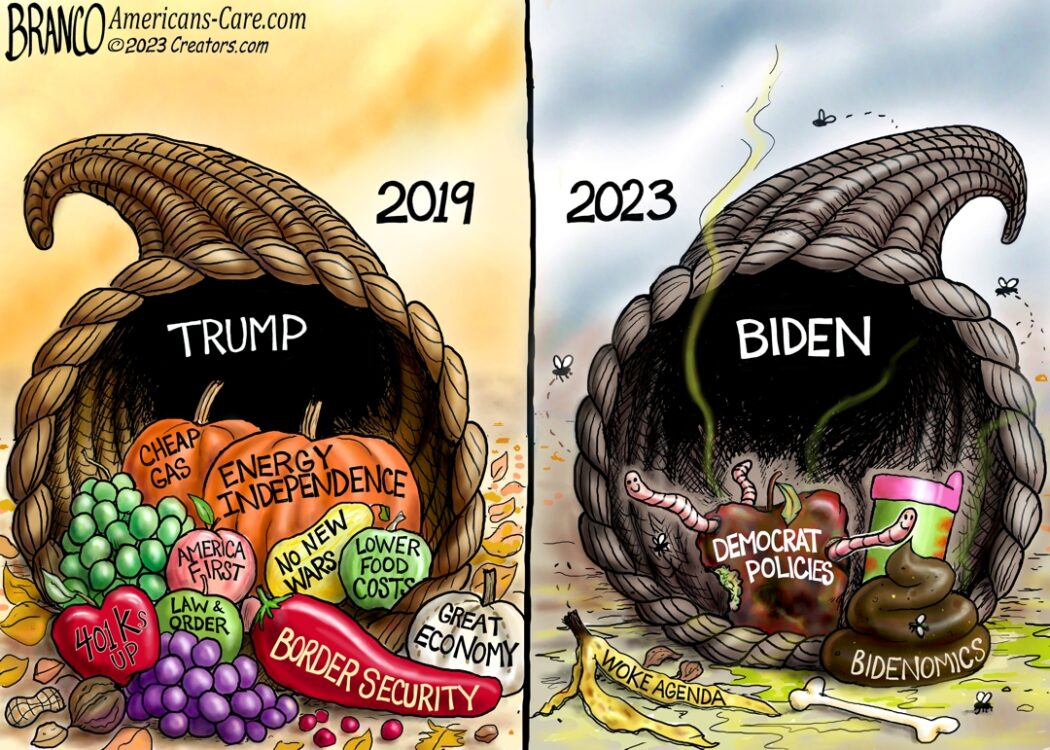 Thanksgiving 2023 vs 2019