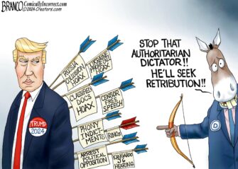 A.F. Branco Cartoon – Staying Strong
