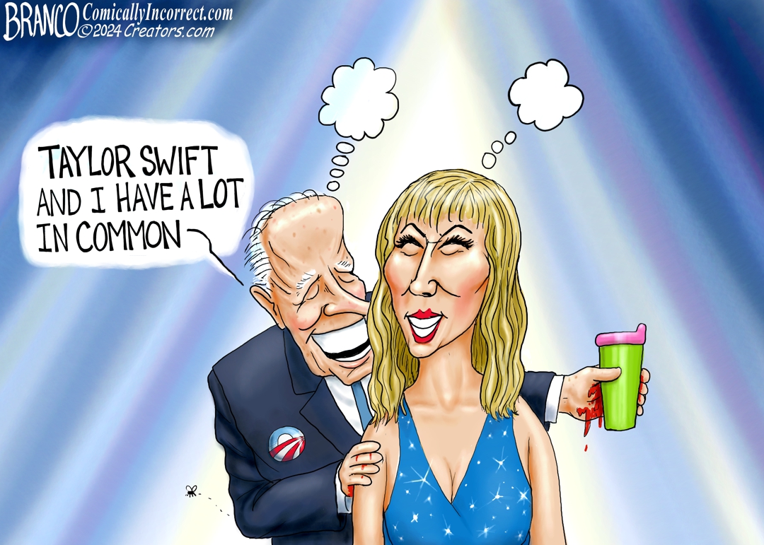 A.F. Branco Cartoon - Shifty Swifty - Comically Incorrect