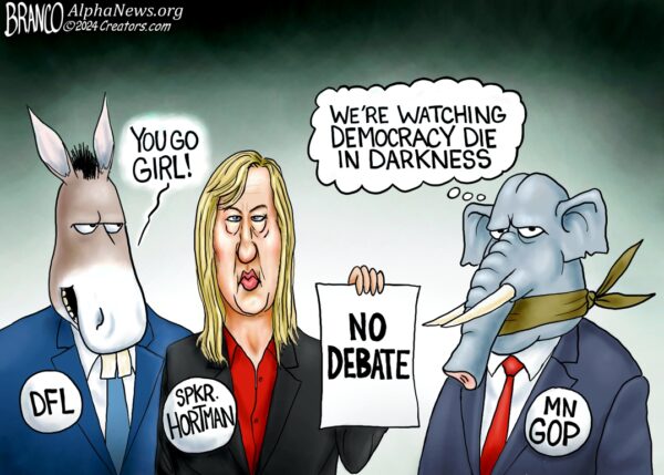 A.F. Branco Cartoon – The Silenced Minority