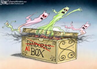 A.F. Branco Cartoon – Summoning the Demon