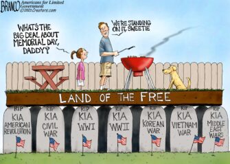 A.F. Branco Cartoon – Memorial Day 2024