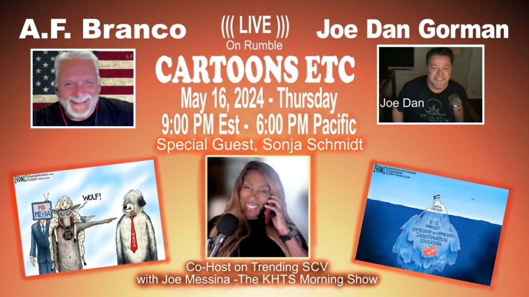 Cartoons Etc Show Poster 5/16/24