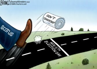 A.F. Branco Cartoon – What A Kick