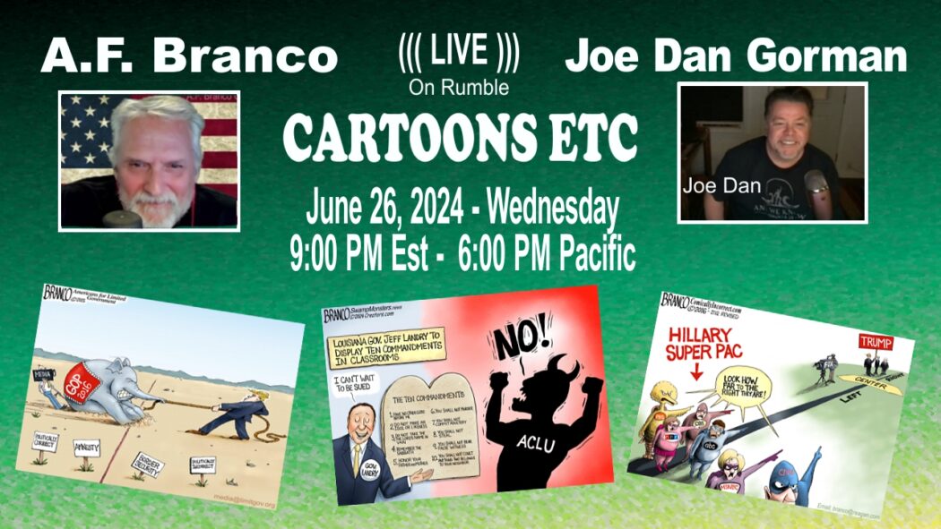 Cartoons Etc Ep #58 06/26/24