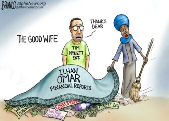 A.F. Branco Cartoon – Cover-Up