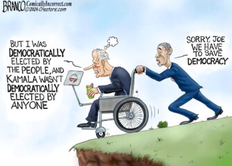 A.F. Branco Cartoon – Taken For A Ride