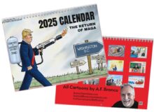 A.F. Branco 2025 Cartoon Calendar