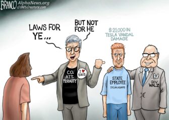 Branco Cartoon – Walz Protection Program
