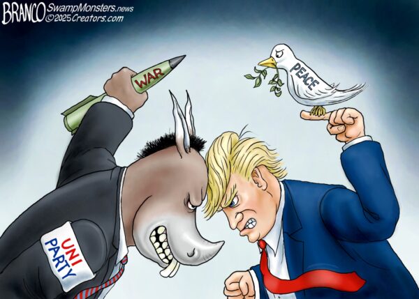 A.F. Branco Cartoon – War On Peace