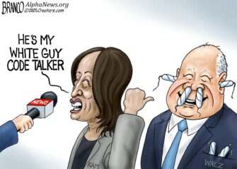 Branco Cartoon – Code talker