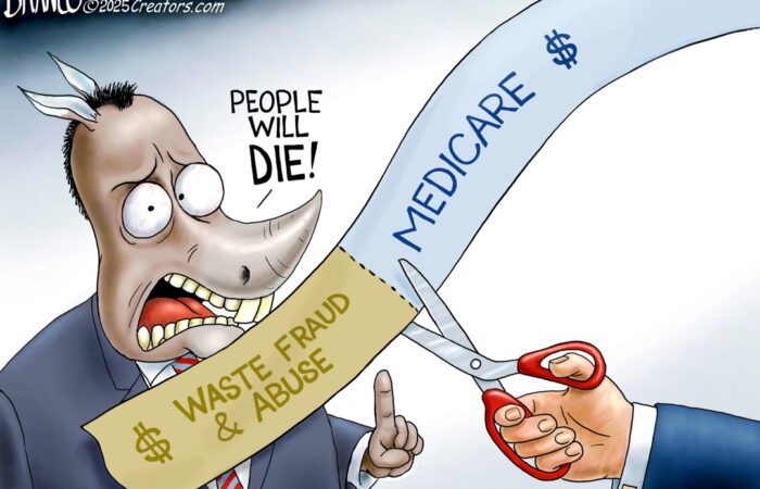 Branco Cartoon – Saving Medicare