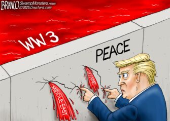 Branco Cartoon – Fighting For Peace