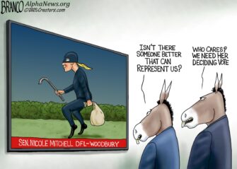 Branco Cartoon – Thief In The Knight.