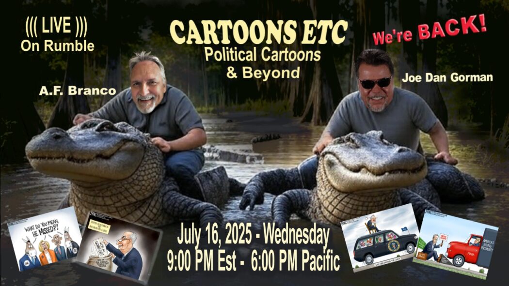 Show Poster Cartoons Etc. 07-16-25