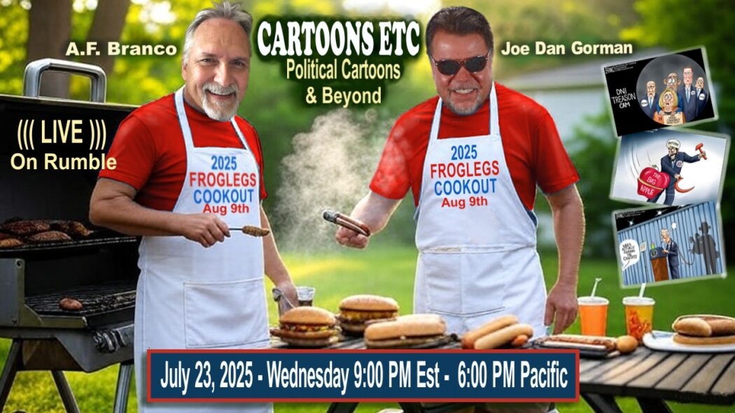 Show Poster – Cartoons Etc. 07/23/25