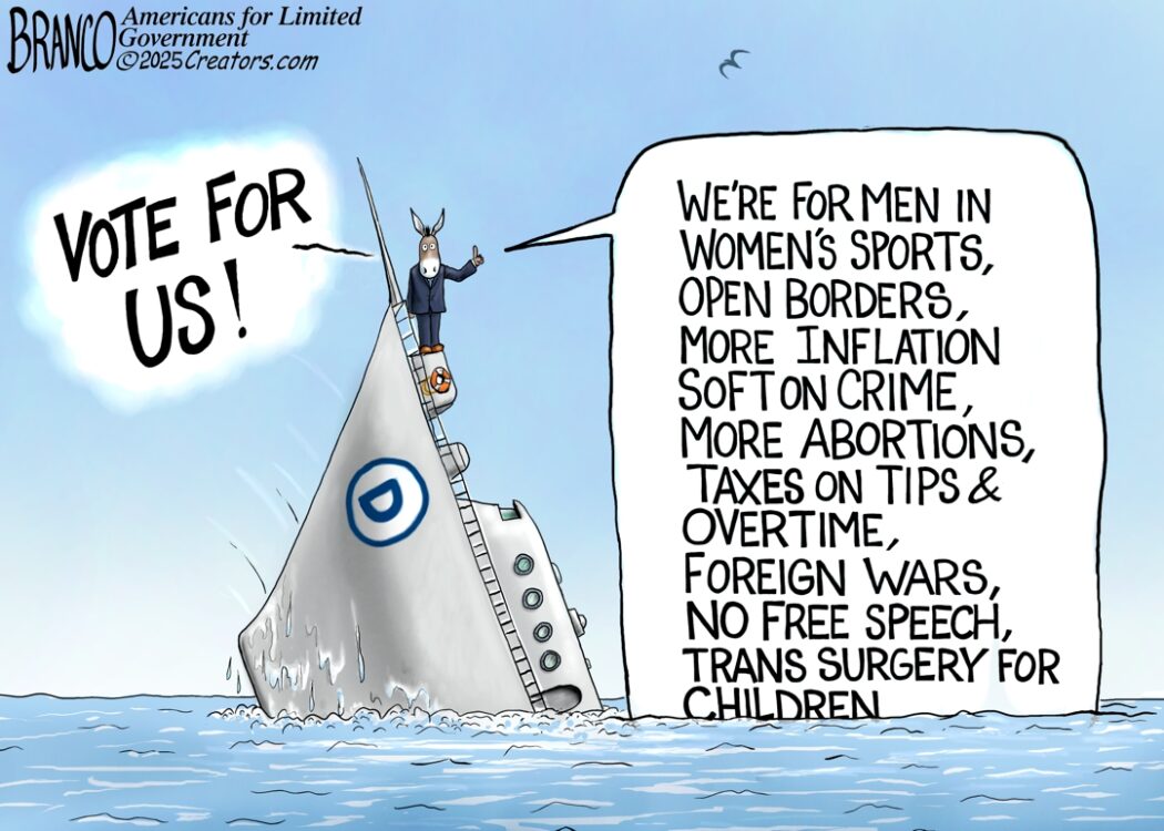 The Democrata Are Sinking