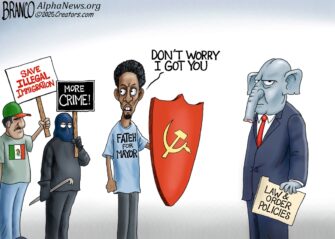 Branco Cartoon – Pro-Crime Candidate