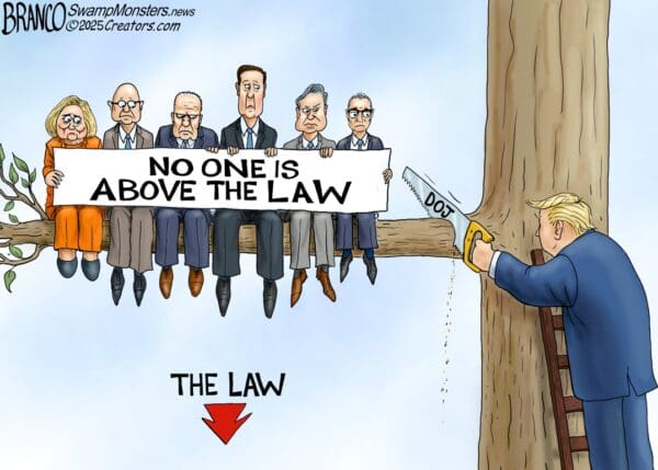Branco Cartoon – He Came, He Saw…