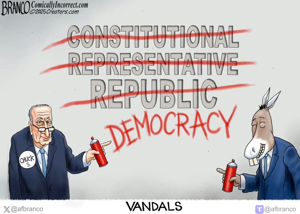 Democrats Are Constitutional Vandals