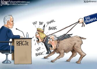 Branco Cartoon – Who Let The Da Dogs Out?