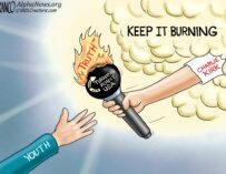 Branco Cartoon – Passing Of The Torch