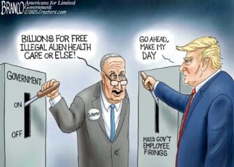 Branco Cartoon – Gov’t Held Hostage