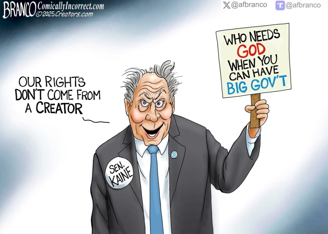 Senator Kaine, Godless
