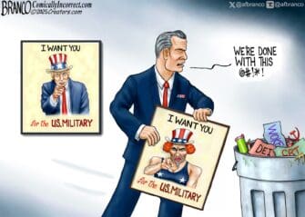 Branco Cartoon – Woke Is Out