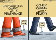 Branco Cartoon – No Comey Perp-Walk?